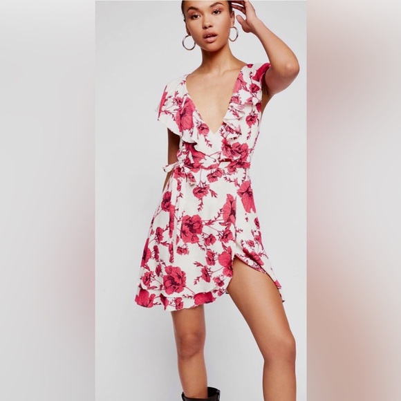 SOLD - Free People French Quarter Wrap Dress - Sz. XS - Picture 1 of 7